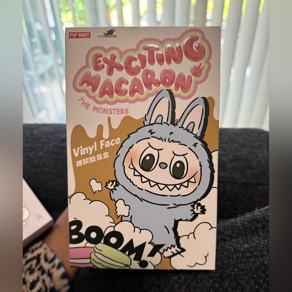 Labubu Exciting Macaron Vinyl Face Toy